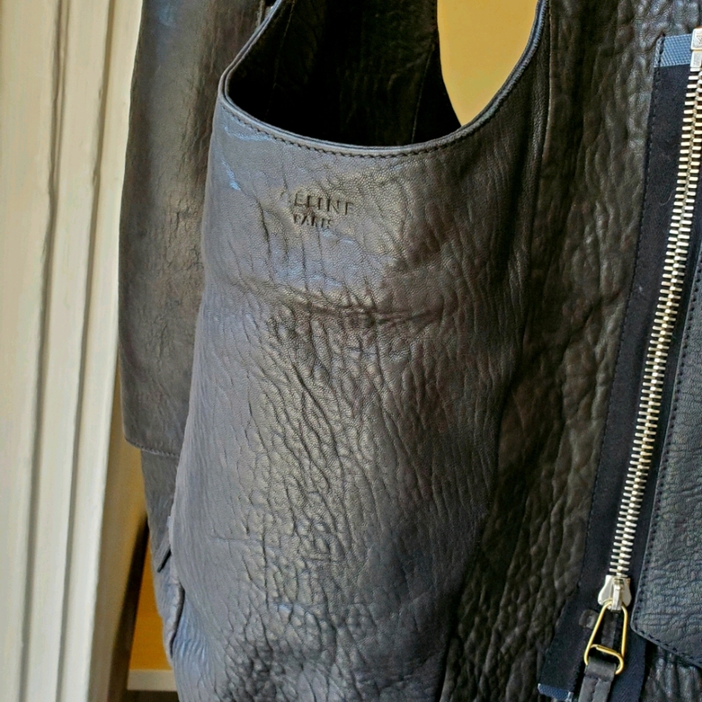 Vintage black cabas Celine bag